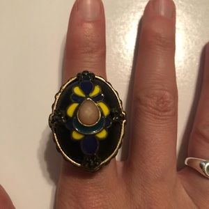 Bird egg Festival Statement ring